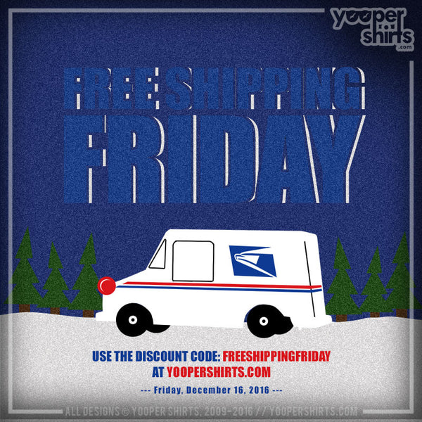 FREE SHIPPING FRIDAY