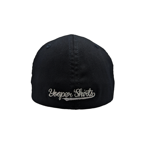 Hat - "906" Black FlexFit Structured Cap