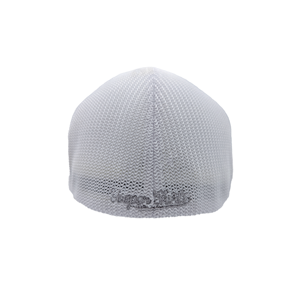 Hat - "906" Heather Grey/White FlexFit Melange Mesh Cap
