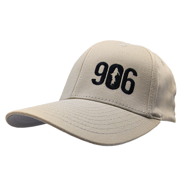 Hat - "906" Stone FlexFit Structured Cap
