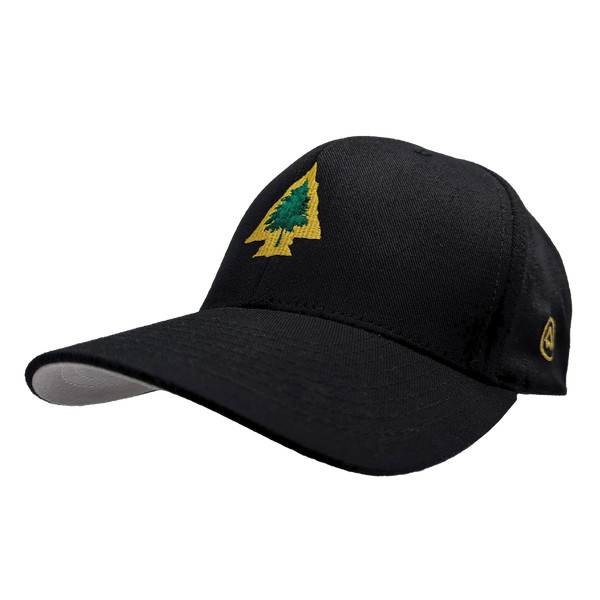 Hat - "Arrowhead Tree" Black Flexfit Structured Cap
