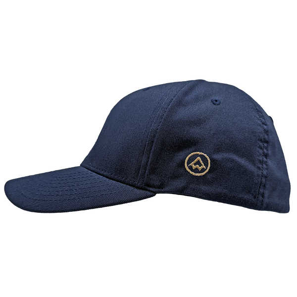 Hat - "Yellow Dog" Navy Flexfit Structured Cap