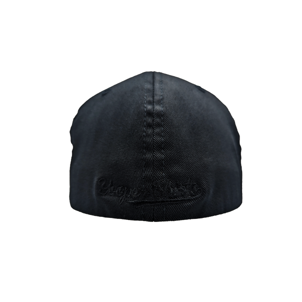 Hat - "Superior" Black FlexFit Structured Cap