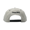 Hat - "U.P. Emblem (Retro)" 3D Puff Heather Grey/Black Snapback