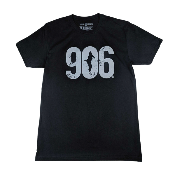 "906" Black T-Shirt