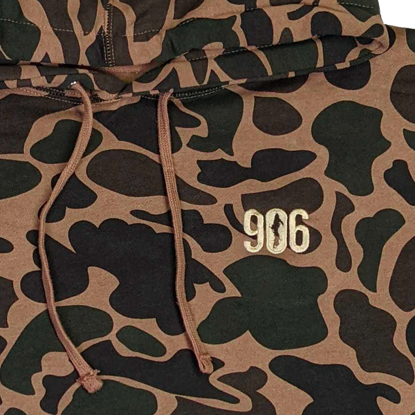"906" Duck Camo Heavyweight Hoodie