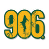 Sticker - "906" Window Decal 7"