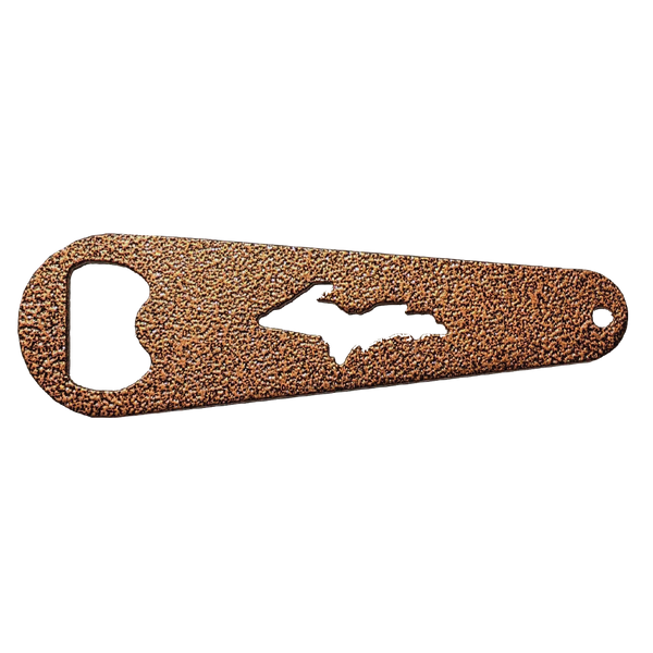 "U.P. Silhouette" Metal Bottle Opener