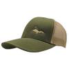 Hat - "U.P. Silhouette (Corner)" Moss/Khaki Low Profile Trucker Hat