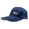 Hat - "U.P. Silhouette (Corner)" White on Navy FlexFit Structured Cap