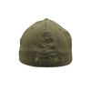 Hat - "UPPER MICHIGAN" Olive FlexFit Structured Cap