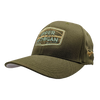 Hat - "UPPER MICHIGAN" Olive FlexFit Structured Cap