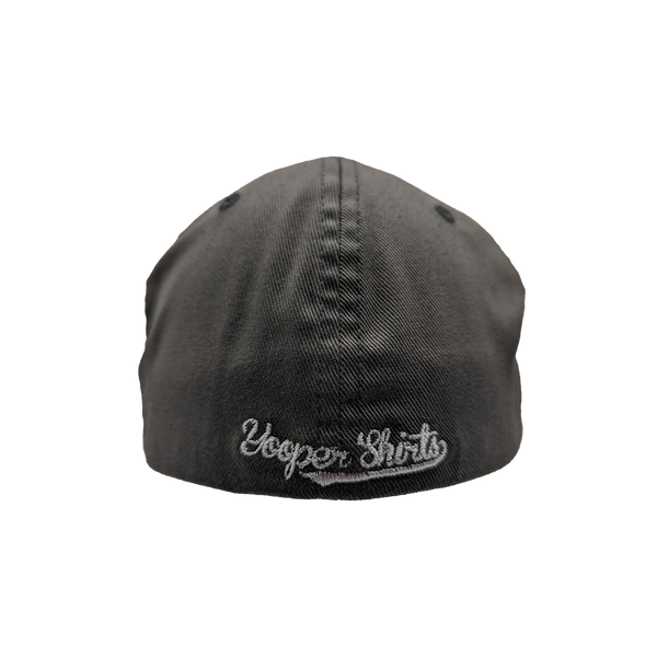 Hat - "906" Dark Grey FlexFit Structured Cap