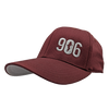 Hat - "906" Maroon FlexFit Structured Cap