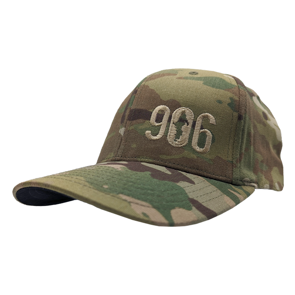 Hat - "906" Multicam Green FlexFit Structured Cap