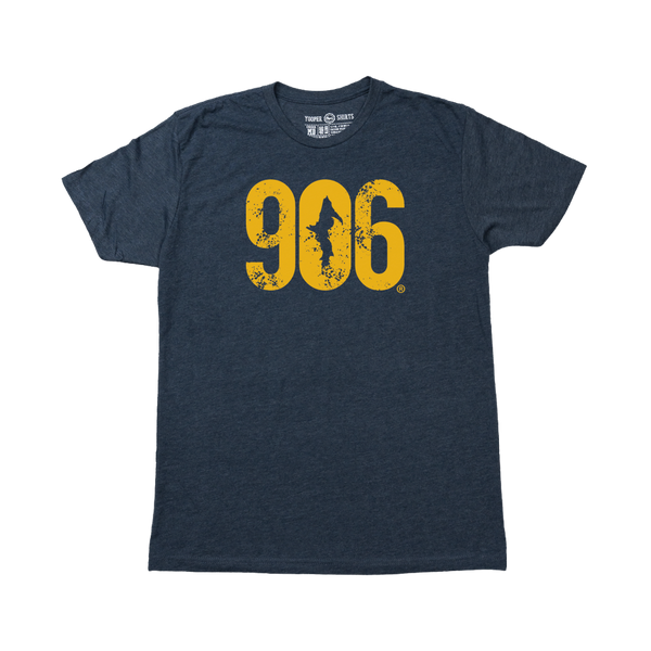 "906" Heather Navy T-Shirt