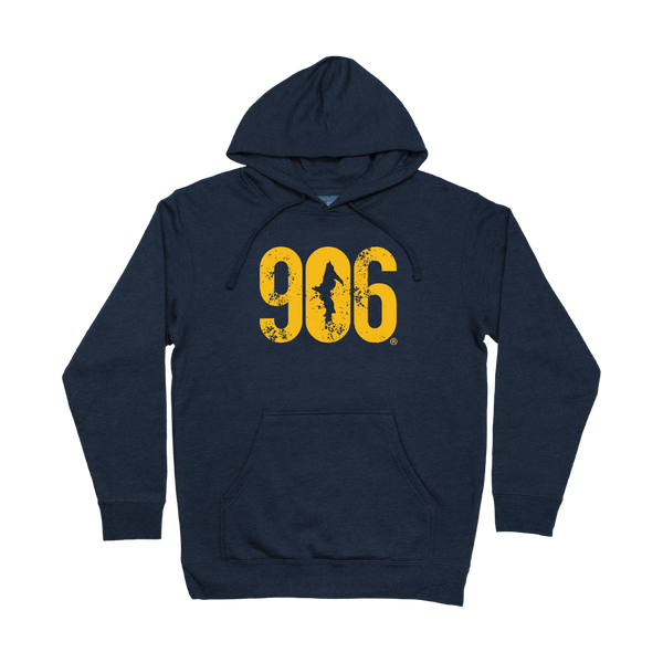 "906" Classic Navy Midweight Hoodie