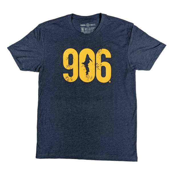 "906" Heather Navy T-Shirt