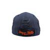 Hat - "906" Orange on Dark Navy FlexFit Structured Cap