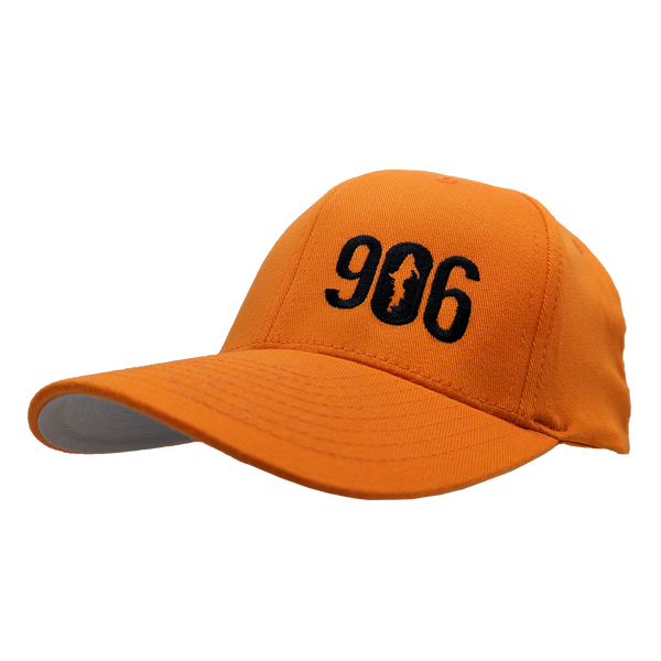 Hat - "906" Orange FlexFit Structured Cap