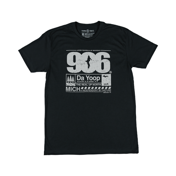 "906 Certified" Black T-Shirt