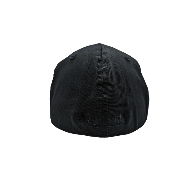 Hat - "906 Pines" Black FlexFit Structured Cap
