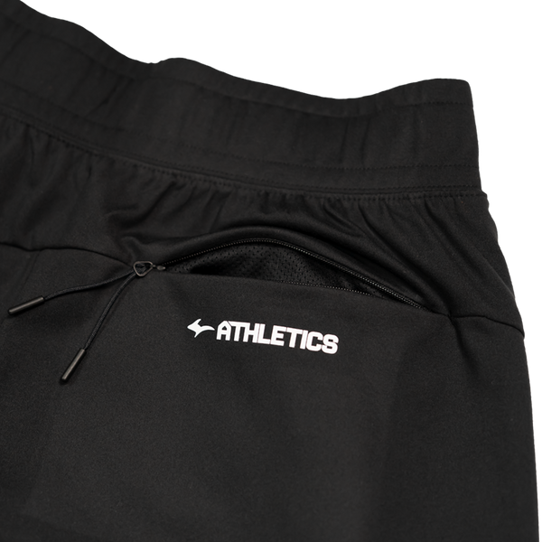 "Athletics Mark" Deep Black Circuit Jogger