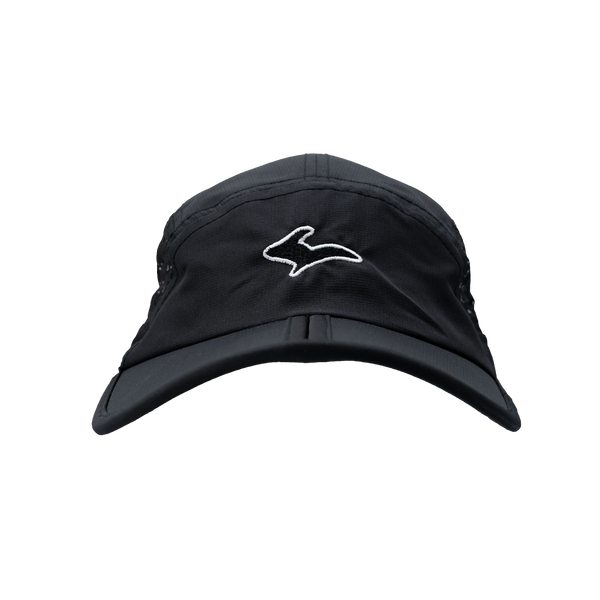 Hat - "Athletics Mark" Black Foldable Bill Performance Cap