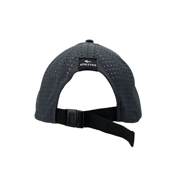 Hat - "Athletics Mark" Charcoal Performance Perforated Cap