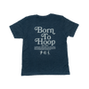 YOUTH - "Born To Hoop" Heather Navy T-Shirt