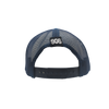 Hat - "U.P. Silhouette (Corner)" Realtree Fishing Light Blue/Navy Mid Profile Trucker Hat