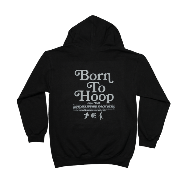 YOUTH - “Born to Hoop” Black Hoodie