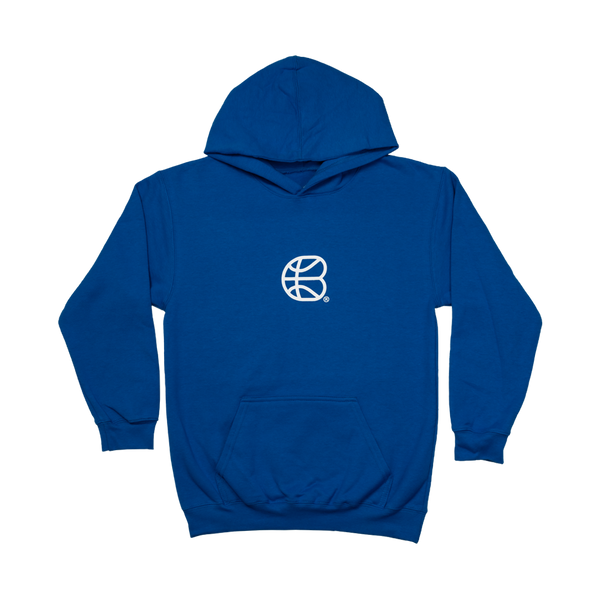 YOUTH - "roundballin (ICON)" Royal Hoodie