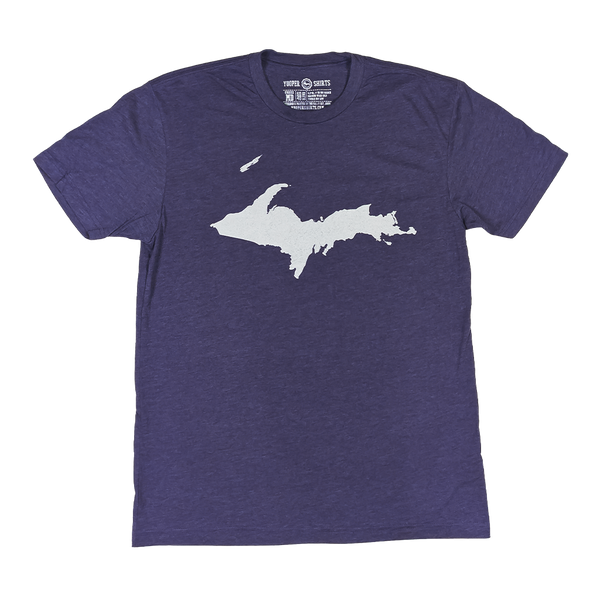 "U.P. Silhouette (Islands)" Storm T-Shirt