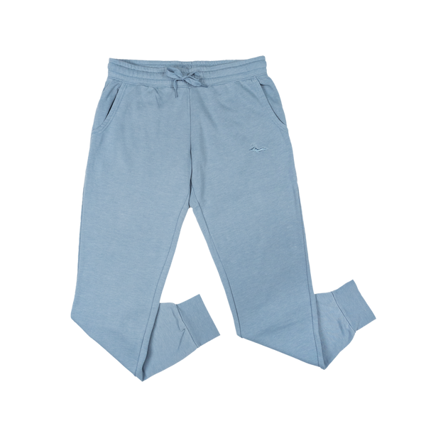 "U.P. Silhouette" Misty Blue Wave Wash Women's Joggers