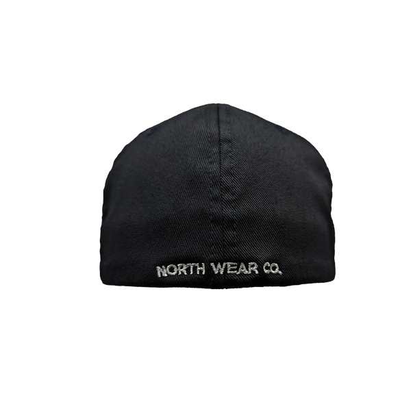 Hat - "NWCo. (Icon)" 3D PUFF Black Flexfit Structured Cap