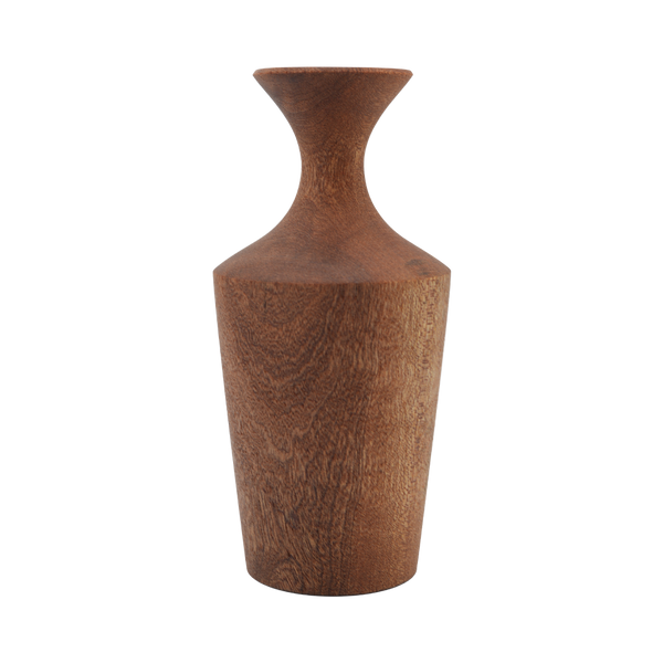 "Smooth Edge Sapele" Hand-Turned Flower Pot