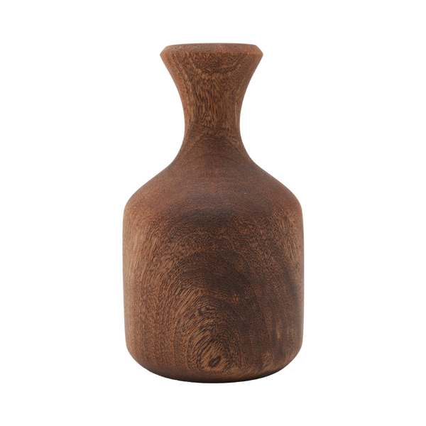 "Smooth Edge Sapele" Hand-Turned Flower Pot