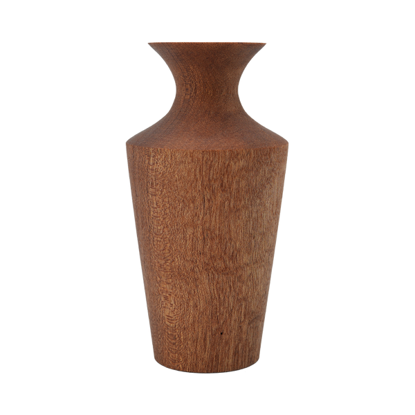 "Smooth Edge Sapele" Hand-Turned Flower Pot