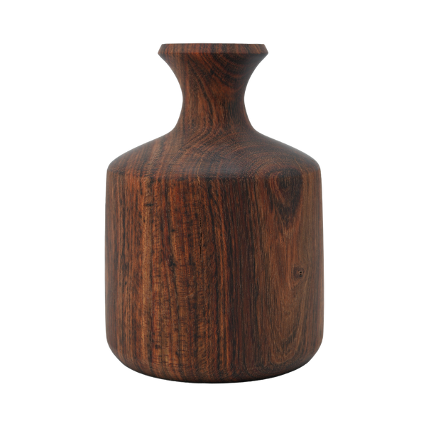 "Smooth Edge Chechen" Hand-Turned Flower Pot