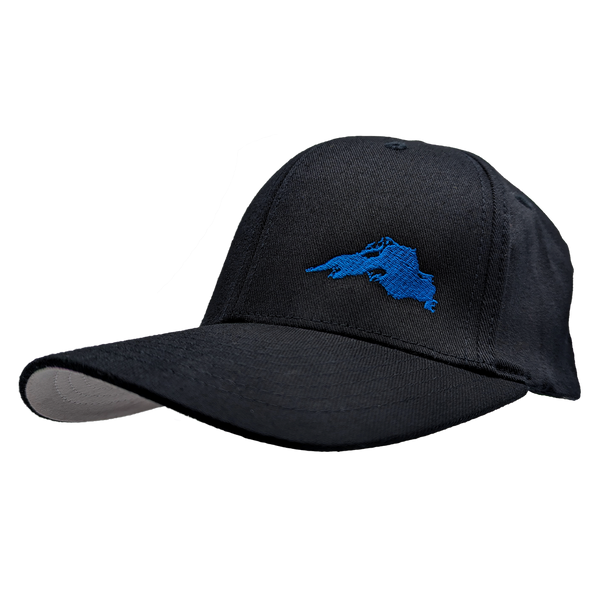 Hat - "Superior" Black FlexFit Structured Cap