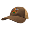 Hat - "U.P. AXES" Brown/Khaki Low Profile Trucker Hat