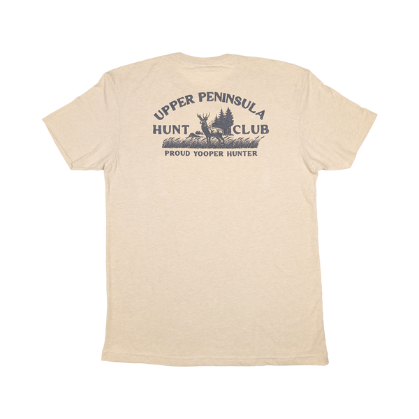 "U.P. Hunt Club" Cream T-Shirt
