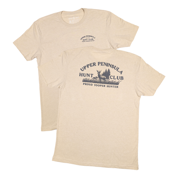 "U.P. Hunt Club" Cream T-Shirt