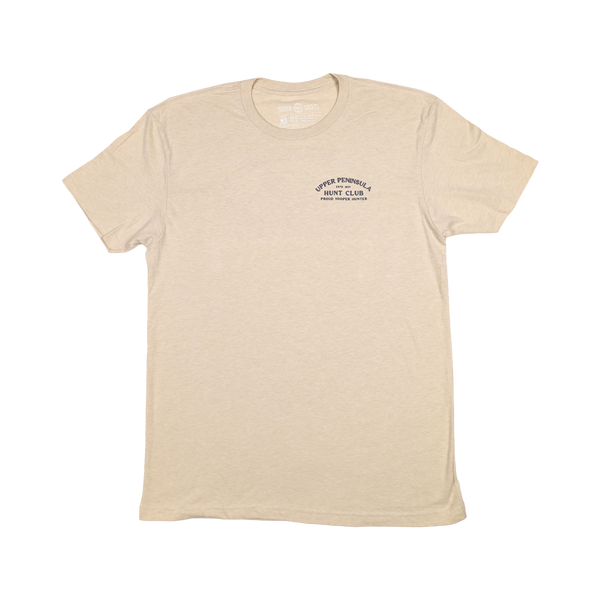 "U.P. Hunt Club" Cream T-Shirt