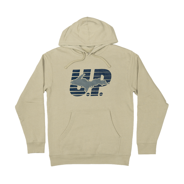 "U.P. LEGEND" Cement Midweight Hoodie