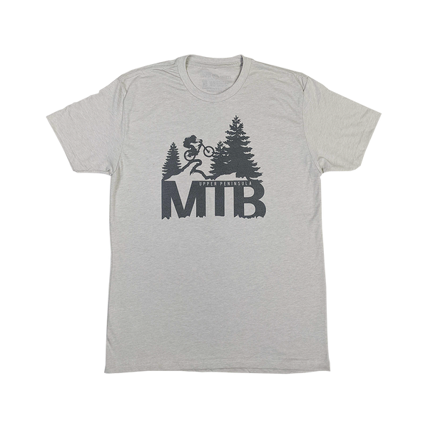 "Upper Peninsula MTB" Heather Silk T-Shirt (ONLINE ONLY)