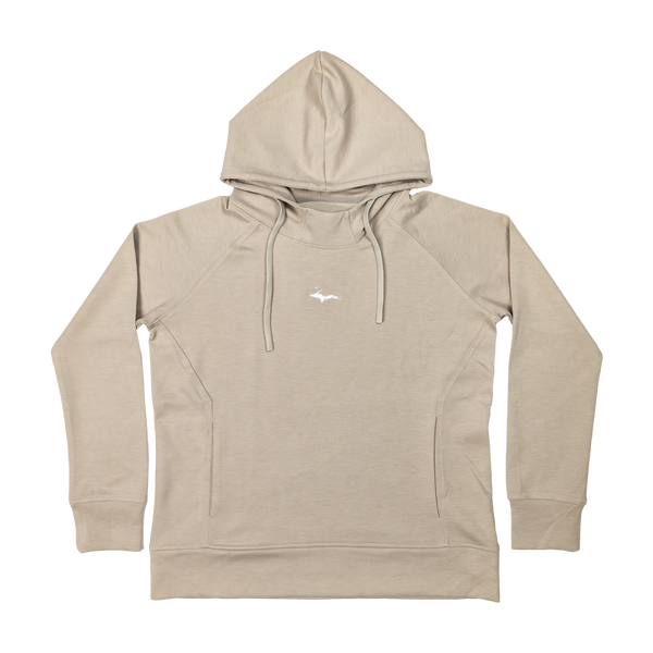 "U.P. Silhouette" Women's Mojave Apex Fleece Hoodie