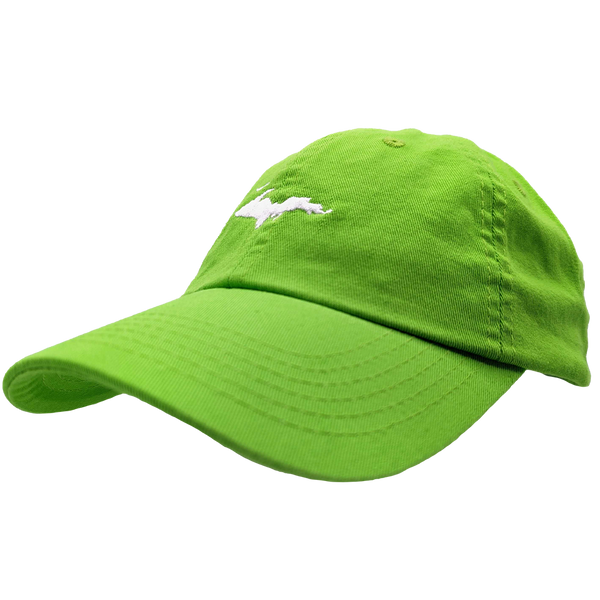 Hat - "U.P. Silhouette" Neon Green Classic Dad's Cap