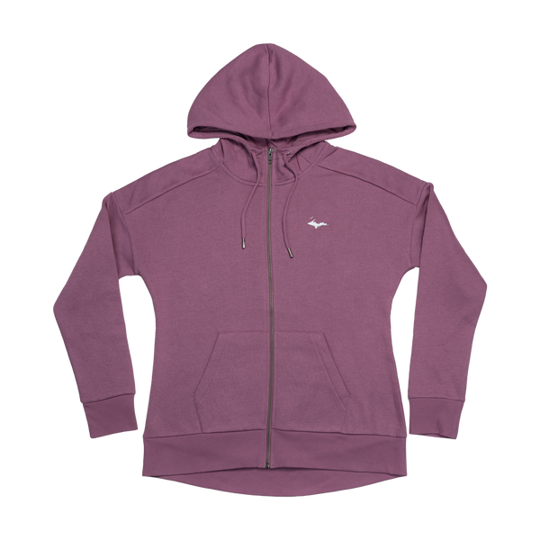 "U.P. Silhouette" Women's Orchid Haze Perfect Fleece Drop Shoulder Zip-UP